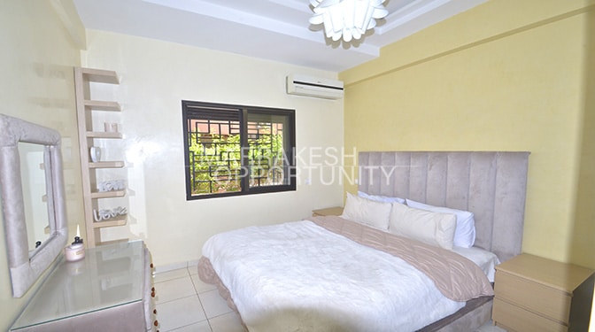 Joli Appartement meublé au Rez de jardin en location au quartier Mebrouka