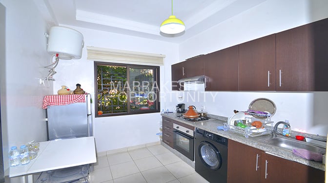 Joli Appartement meublé au Rez de jardin en location au quartier Mebrouka