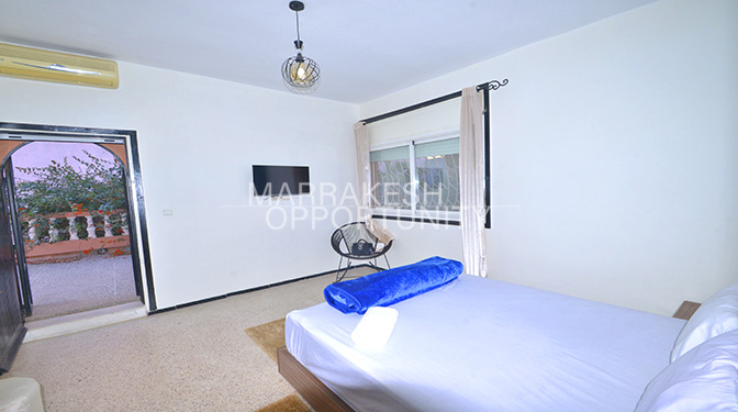 Furnished Villa for Long-term Rental in Gueliz