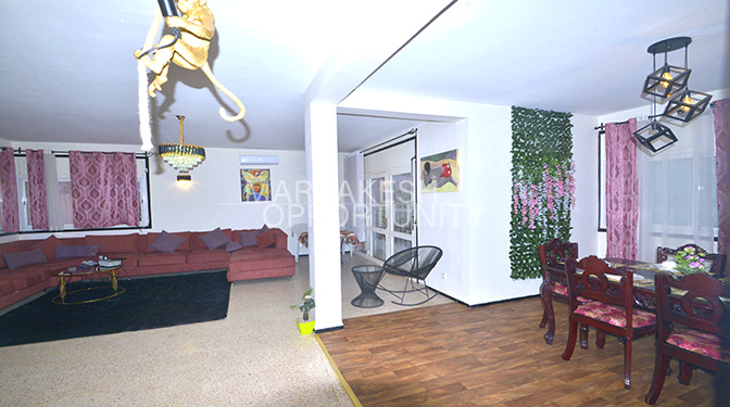 Furnished Villa for Long-term Rental in Gueliz