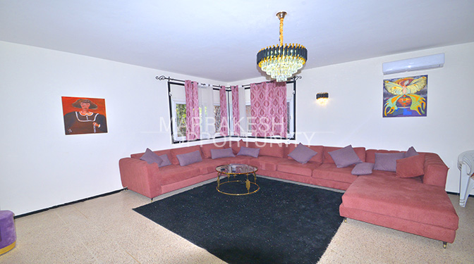 Furnished Villa for Long-term Rental in Gueliz