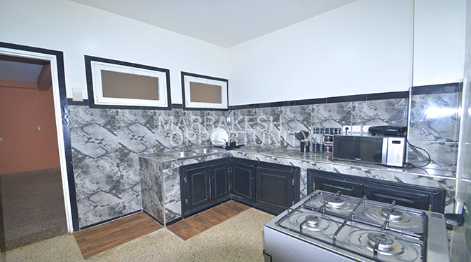 Furnished Villa for Long-term Rental in Gueliz