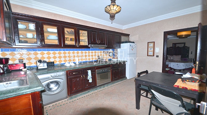 Furnished Duplex for Long-term Rental in Gueliz