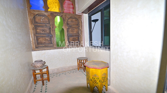 Furnished Duplex for Long-term Rental in Gueliz