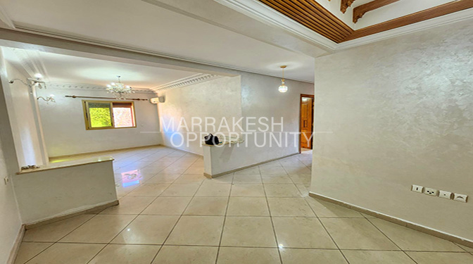 Appartement vide en location longue durée sur boulevard Abdelrim Elkhettabi