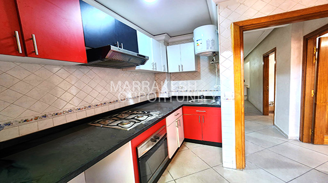 Appartement vide en location longue durée sur boulevard Abdelrim Elkhettabi