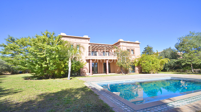 Furnished Villa for Long-term Rental with Pool in Route d'Amizmiz