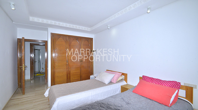 Appartement meublé en location longue durée à Guéliz