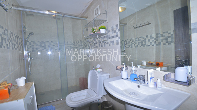 Spacious Furnished Apartment with 3 Bedrooms for Long-term Rental in Gueliz