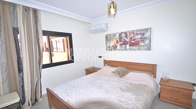 Spacious Furnished Apartment with 3 Bedrooms for Long-term Rental in Gueliz