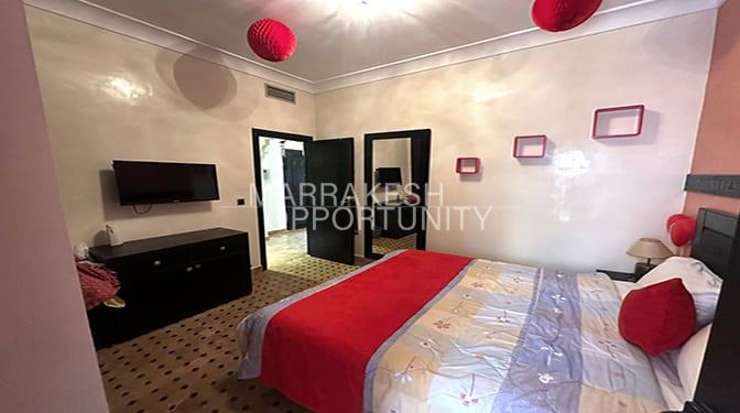 Appartement meublé en location longue durée à la palmeraie