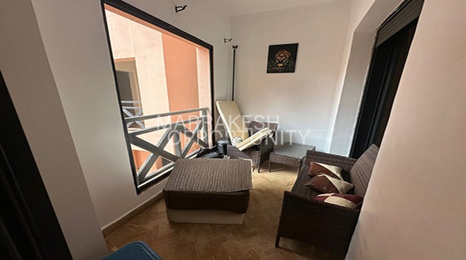 Appartement meublé en location longue durée à la palmeraie