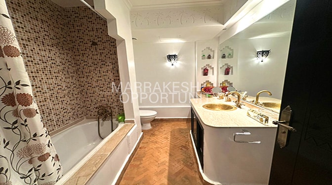 Appartement meublé en location longue durée à la palmeraie