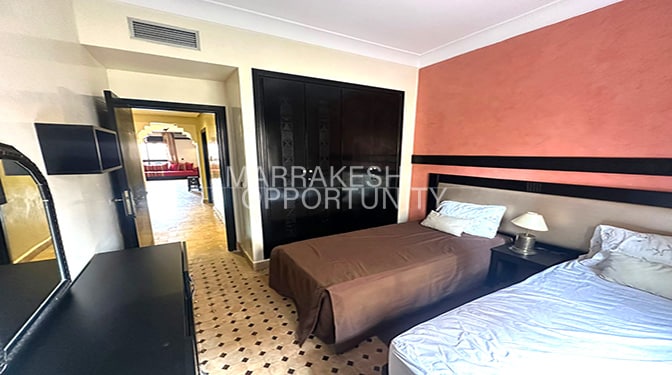 Appartement meublé en location longue durée à la palmeraie