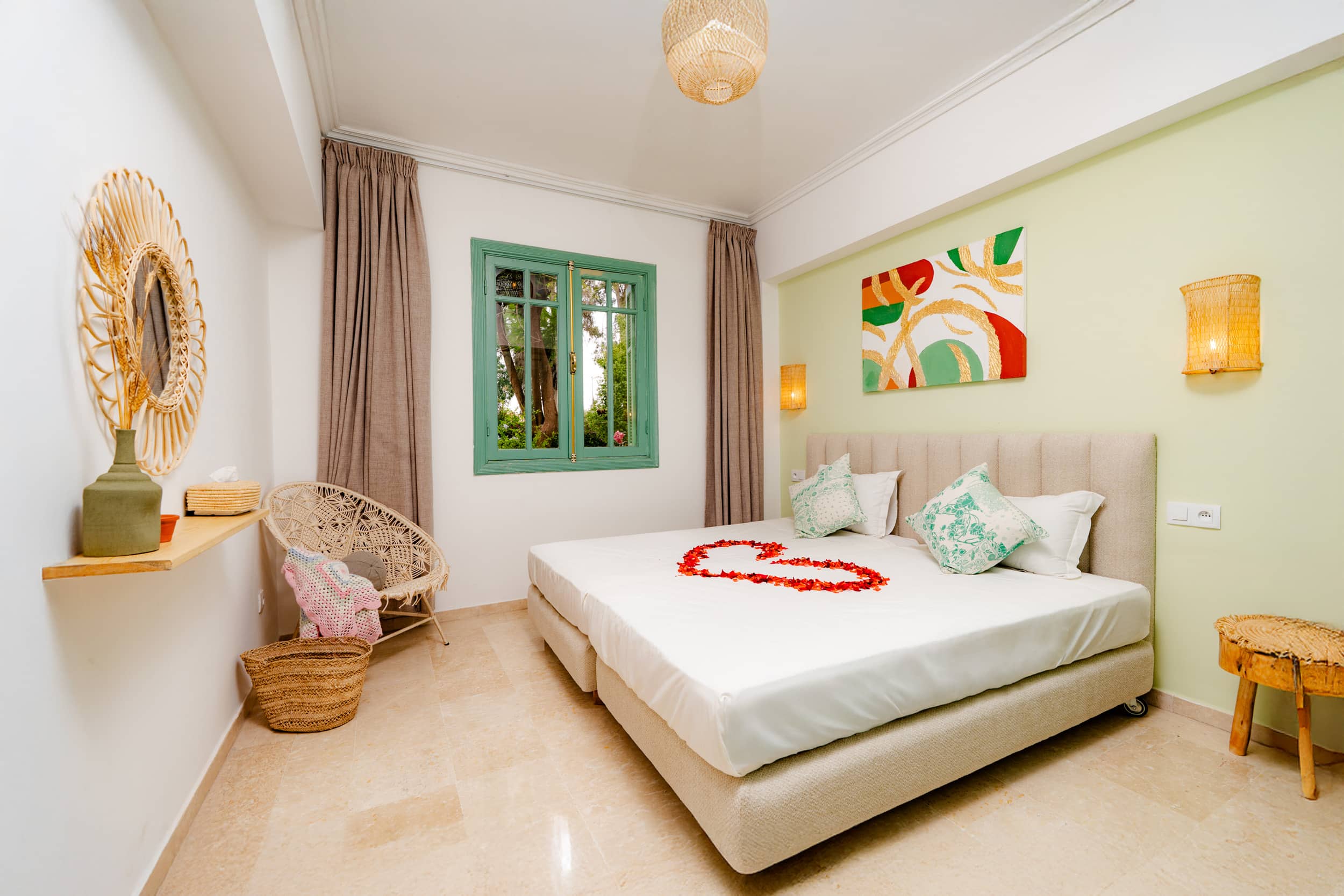 Magnificent Furnished Apartment for Seasonal Rental Garden Level in Hivernage