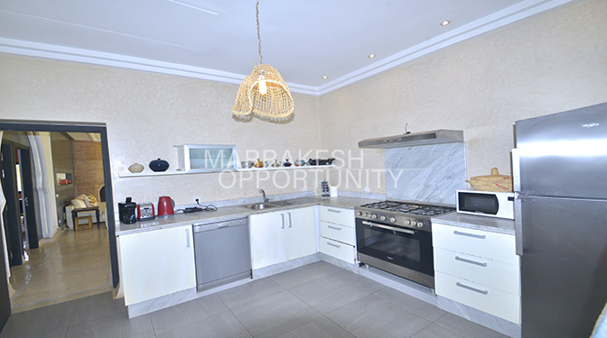 Sumptuous Furnished Villa for Seasonal Rental with Pool in Route de Fes