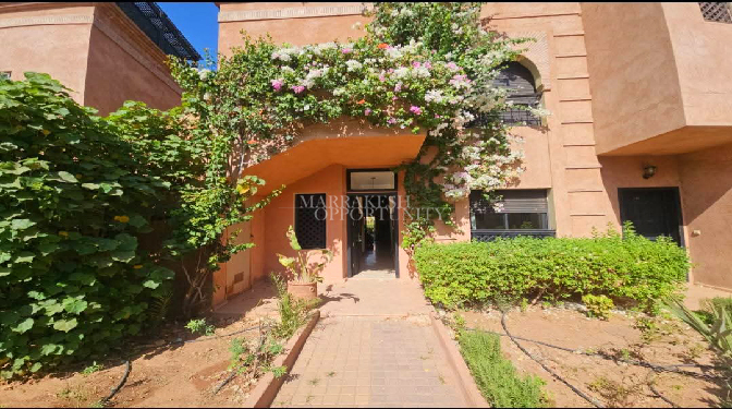 Furnished Apartment for Long-term Rental Garden Level in Route de Fes