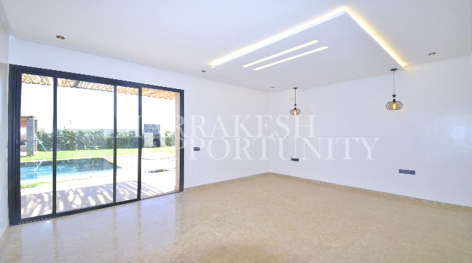 Moderne villa plain-pied à vente sur la route de l&rsquo;Ourika