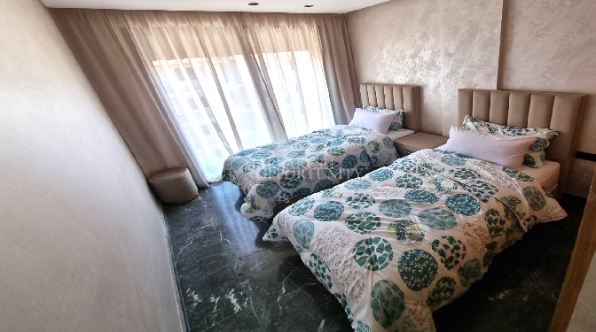 Appartement meublé neuf en location annuelle sur Allal Elfassi