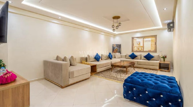 Modern Furnished Apartment for Long-term Rental in Gueliz