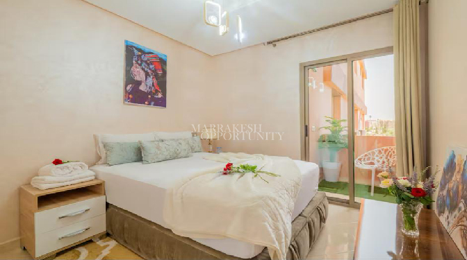 Modern Furnished Apartment for Long-term Rental in Gueliz