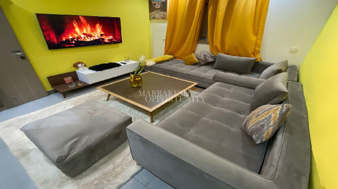 Furnished Apartment for Long-term Rental Garden Level in Route d'Amizmiz