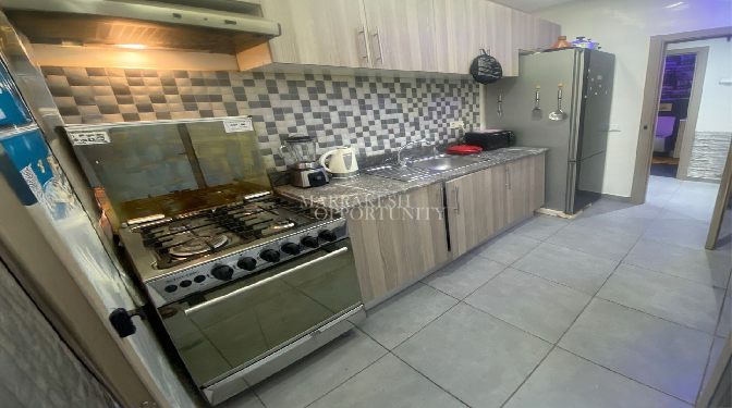 Furnished Apartment for Long-term Rental Garden Level in Route d'Amizmiz