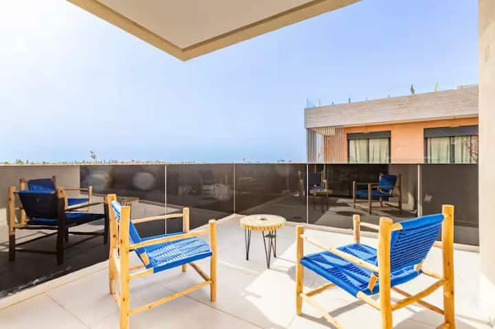 Charming Furnished Villa for Long-term Rental in Route de l'Ourika