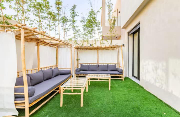 Charming Furnished Villa for Long-term Rental in Route de l'Ourika