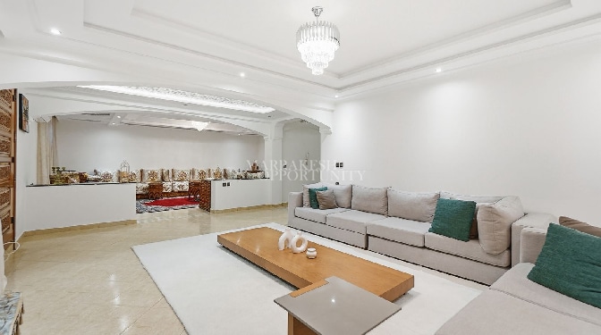 Furnished Villa Floor for Long-term Rental in Targa