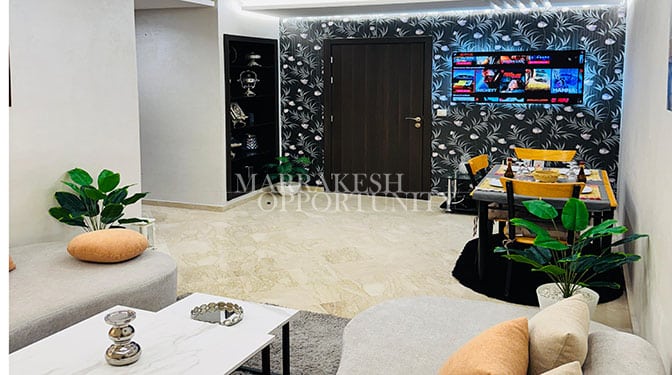 Upscale Furnished Apartment for Long-term Rental in Route de Safi