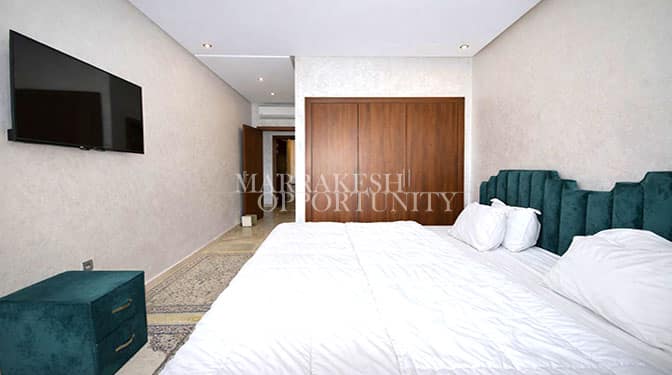 Furnished Apartment for Long-term Rental Garden Level in Agdal