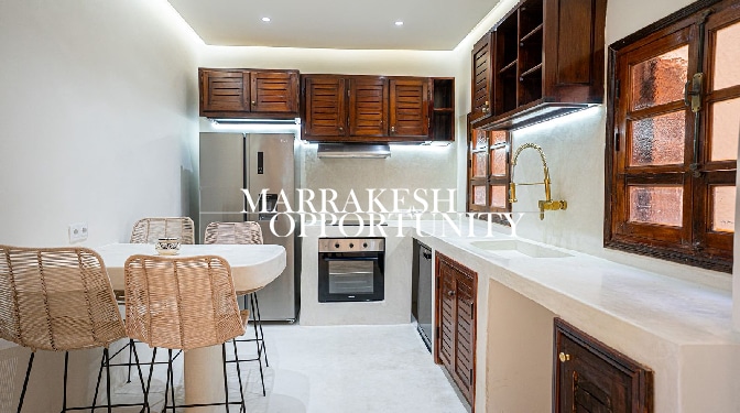 Bohemian Chic Apartment for Sale without Overlooking in Majorelle