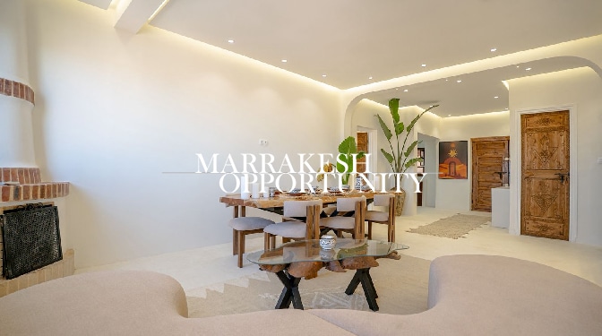Bohemian Chic Apartment for Sale without Overlooking in Majorelle