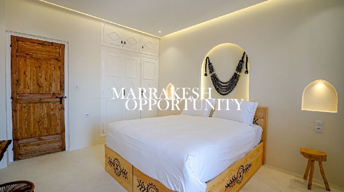 Bohemian Chic Apartment for Sale without Overlooking in Majorelle