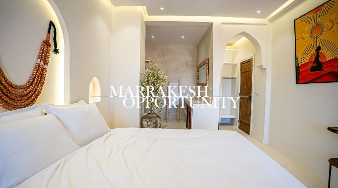 Bohemian Chic Apartment for Sale without Overlooking in Majorelle