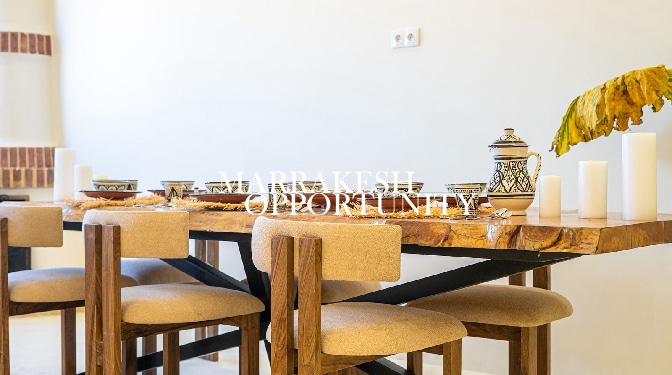 Bohemian Chic Apartment for Sale without Overlooking in Majorelle