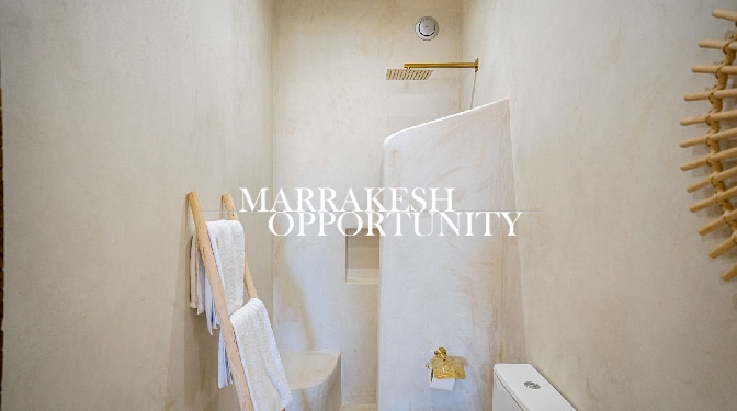 Bohemian Chic Apartment for Sale without Overlooking in Majorelle