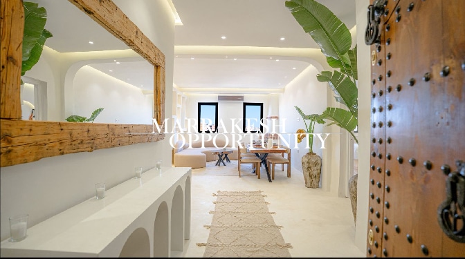 Bohemian Chic Apartment for Sale without Overlooking in Majorelle