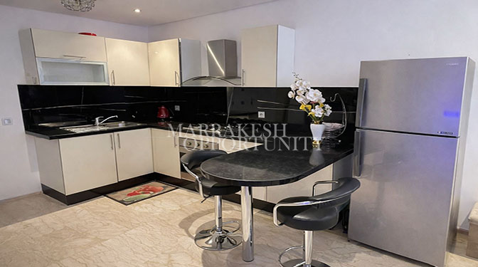 Upscale Furnished Studio for Long-term Rental in Hivernage