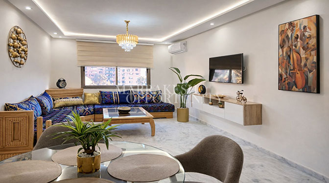 Sublime Appartement T2 meublé en location longue durée à Guéliz