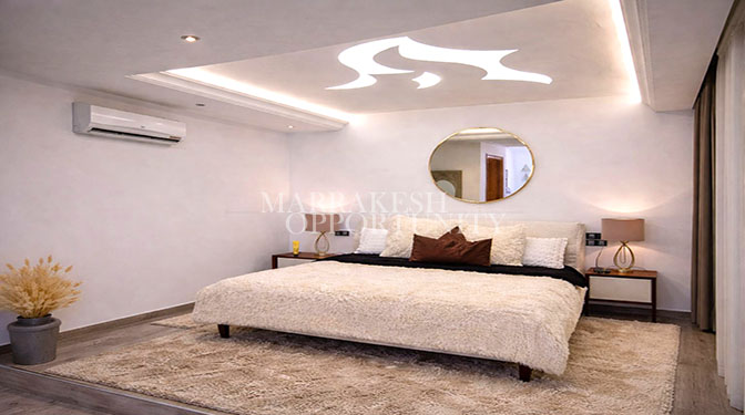 Superbe villa meublée avec piscine en location annuelle à Targa