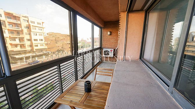 Appartement T2 meublé en location longue durée à Guéliz