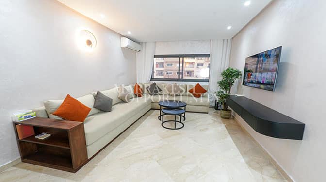 Appartement T2 meublé en location longue durée à Guéliz