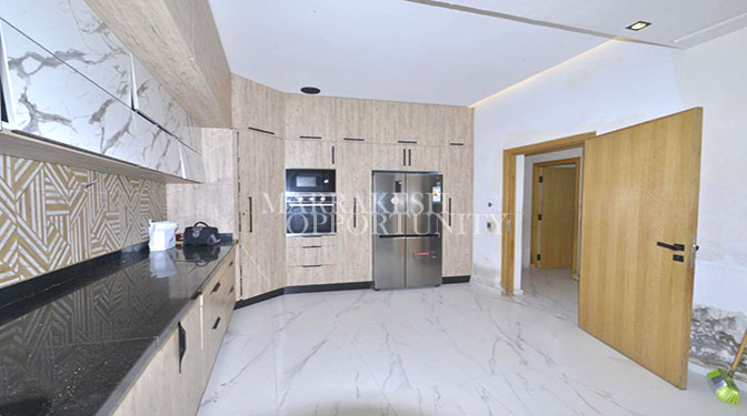 Furnished Villa Floor for Long-term Rental in Route Casa