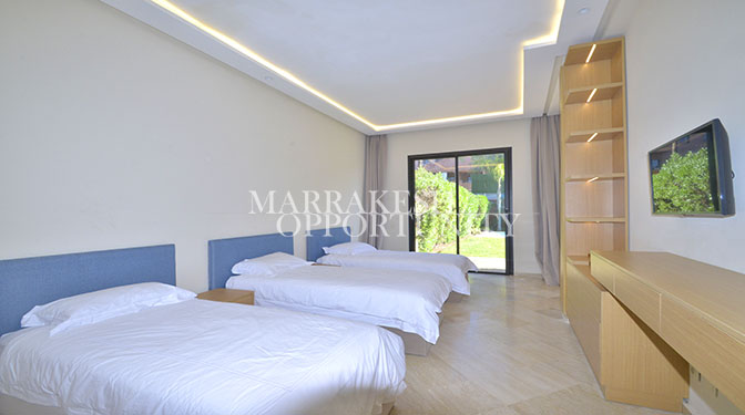 Furnished Villa for Long-term Rental with Pool in Palmeraie