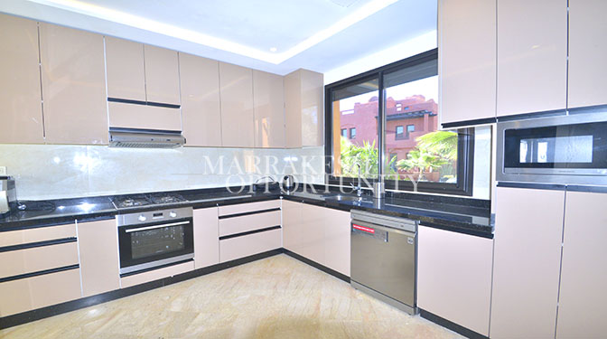 Furnished Villa for Long-term Rental with Pool in Palmeraie