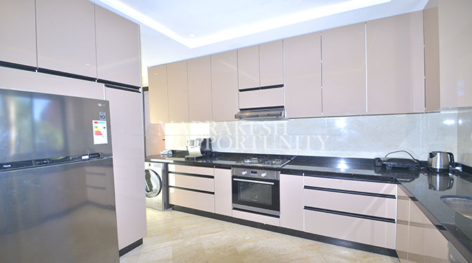 Furnished Villa for Long-term Rental with Pool in Palmeraie