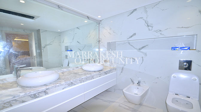 Furnished Villa for Long-term Rental with Pool in Palmeraie