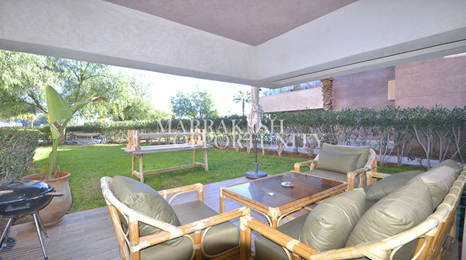 Furnished Apartment for Long-term Rental Garden Level in Agdal